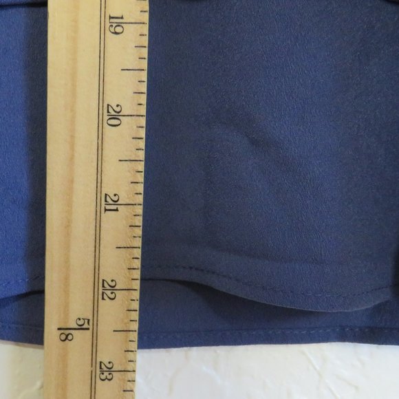Banana Republic* Women's Sleeveless V-Neck Layered High/Low Hem Blouse~ Small - Picture 8 of 10